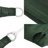  Jedro za zaštitu od sunca 160 g/m² tamnozeleno 4x5x6,8 m HDPE | shoptok.hr