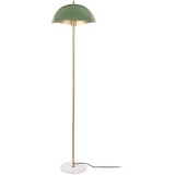 Leitmotiv Zelena/u zlatnoj boji stojeća svjetiljka s metalnim sjenilom (visina 154 cm) Waved – | shoptok.hr