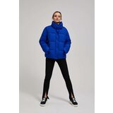 Marisse Short Quilted Jacket With Hood, Dark Blue | ePonuda.com