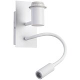  Brilagi - LED fleksibilna zidna lampa NUBILA 1xE27/25W/230V + LED/3W bela | Eponuda.com