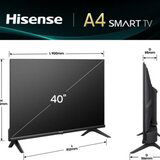 Hisense televizor led 40A4Q hd smart | ePonuda.com