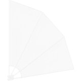 vidaXL Zaslon za zasebnost na balkonu Bela 140 x 140 cm blago | Shoptok.si