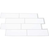  Subway pločica 20 pcs Bijela siva 29 x 21 cm Poliuretan i PET | shoptok.hr