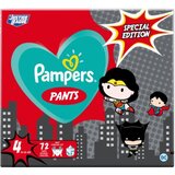 Pampers pants 4 pelene za decu 72 komada
