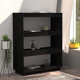 Ormarić za knjige / pregrada crni 80x35x103 cm od borovine | shoptok.hr