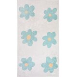 Vitaus Mentol zeleni/boje slonovače periv dječji tepih 60x100 cm Cute Flowers Green – Cijene