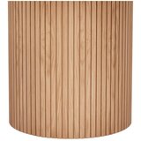 Bonami Selection Okrogla raztegljiva jedilna miza v hrastovem dekorju ø 115 cm Malaga – | Shoptok.si