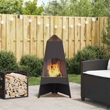  Kamin Crna 50 x 50 x 95 cm Čelik | shoptok.hr
