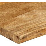 vidaXL Mizna plošča 120x40x3,8 cm naraven rob trden mangov les | Shoptok.si