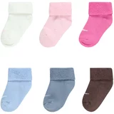 Nike Sportswear Čarape svijetloplava / tamno smeđa / roza / bijela