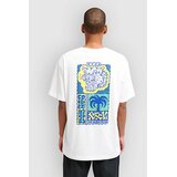 Rvca Dalas Tiger Palm T-Shirt antique white | Shoptok.si