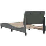 vidaXL Okvir za krevet bez madraca tamnosivi 90x200 cm od tkanine | shoptok.hr