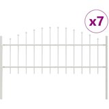  Ograda za vrt s lukom bijela 11 9x0 75 m od čelika | shoptok.hr