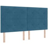  Okvir kreveta tamnoplavi 180x200 cm baršun | shoptok.hr