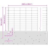  Stupovi za ograde 22 kom U-Channel 120 cm Galvanizirani čelik | shoptok.hr