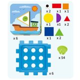  Didaktična kocka Button Nail 2v1 | Shoptok.si