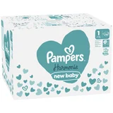 Pampers plenice Harmonie mesečno pakiranje S1 New Baby, 2-5 kg, 180 kos