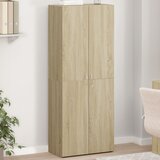 vidaXL arhivska omara sonoma hrast 60x32x153 cm inženirski les Cene