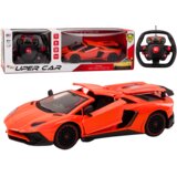  Auto na daljinsko upravljanje Sports Car 1:12 s vratima na otvaranje - narančasti | shoptok.hr