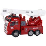  Gasilski tovornjak na daljinsko upravljanje s kranom - rdeče/belo | Shoptok.si