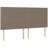  Krevet s oprugama i madracem smeđesivi 160x200 cm tkanina | shoptok.hr