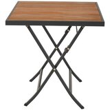 Gardenson set za balkon delos les, kovina barve grafita, siva | Shoptok.si