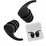 INF Silikonski ušesni čepki 9. generacije - udobni in zvočno izolirani za spanje Black, (5000130228) | Shoptok.si