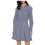 Tommy Hilfiger mini prugasta košulja-haljina THDW0DW20470-0A7 Cene