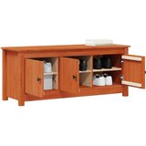  Ormar za cipele Vosak Smeđa 110 x 38 x 45 5 cm Masivna borovina - Vosak smeđa | shoptok.hr