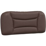 vidaXL Jastuk za uzglavlje smeđi 90 cm od umjetne kože | shoptok.hr