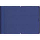  Balkonski zaslon smeđesivi 75x1000 cm 100 % poliester Oxford | shoptok.hr