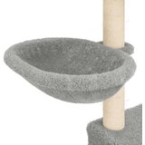 vidaXL Mačje drevo s praskalniki iz sisala svetlo sivo 83 cm | Shoptok.si