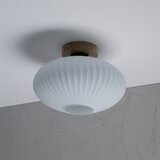  Plafonsko svetlo HARMA WOOD 1xE27/15W/230V hrast/belo, prečnik 30 cm | Eponuda.com