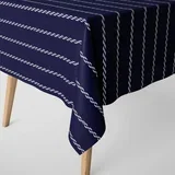 627699 STOLNJAK PVC 140X240 CM-TAMNO PLAVA