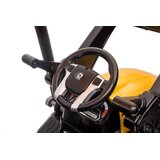 Traktor na akumulator s prikolico Hercules 24V - rumen | Shoptok.si
