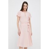 Polo Ralph Lauren Obleka roza barva | Shoptok.si