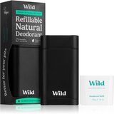 WILD Fresh Cotton & Sea Salt Men's Black Case trdi dezodorant z etuijem 40 g | Shoptok.si