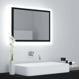  Kupaonsko ogalo crno 60x8 5x37 cm akrilno | shoptok.hr