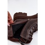 Big Star Leather Women's Work Boots Lined Big Star | shoptok.hr