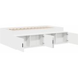  Krevetna konstrukcija Bijelo 100 x 200 cm Konstruirano drvo | shoptok.hr