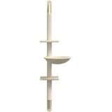  Zidna penjalica za mačke sa stupom za grebanje krem 142,5 cm | shoptok.hr
