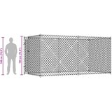 Vanjski kavez za pse 382 x 192 x 185 cm | shoptok.hr