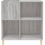  Ormarić za ploče boja hrasta 84,5x38x89 cm konstruirano drvo Siva | Shoptok.si