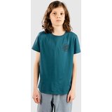 Santa Cruz Stamped Opus Camo Kids T-shirt teal | Shoptok.si