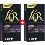 Lor L'OR Kapsule za kafu Supremo 10 1+1 Cene