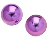  Naušnice AD-33124 - Circle/Ljubičasta KP33124 | shoptok.hr