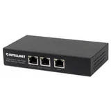 2-Port Gigabit High-Power PoE+ Extender Repeater, IEEE 802.3at /af Power over Ethernet (PoE+ /PoE), metal
