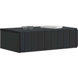Stolna montirana na zid Crna 59 x 34,5 x 17 cm | shoptok.hr