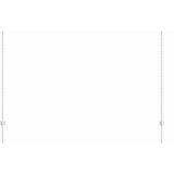  Stup za ogradu 5 pcs Srebrno 150 cm Čelik | shoptok.hr