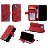 Chameleon Preklopna torbica (WLGO-Lines) za Apple iPhone 13, rdeča | Shoptok.si